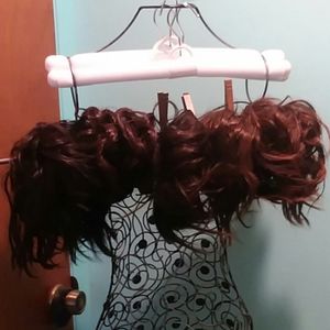Bundle of Messy Updo Hair Bun Ext.